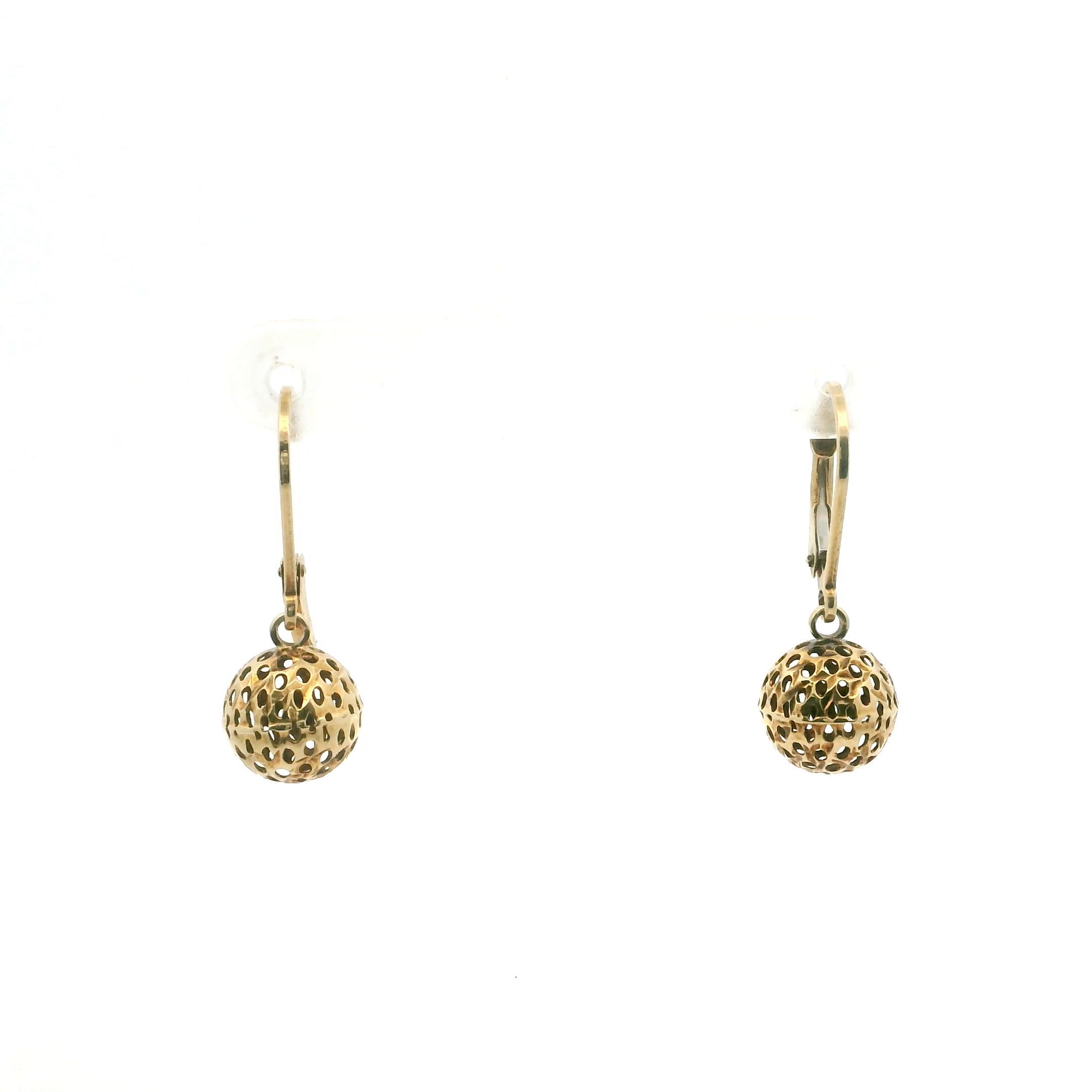 Golden Globe Dangle Earrings 1505124