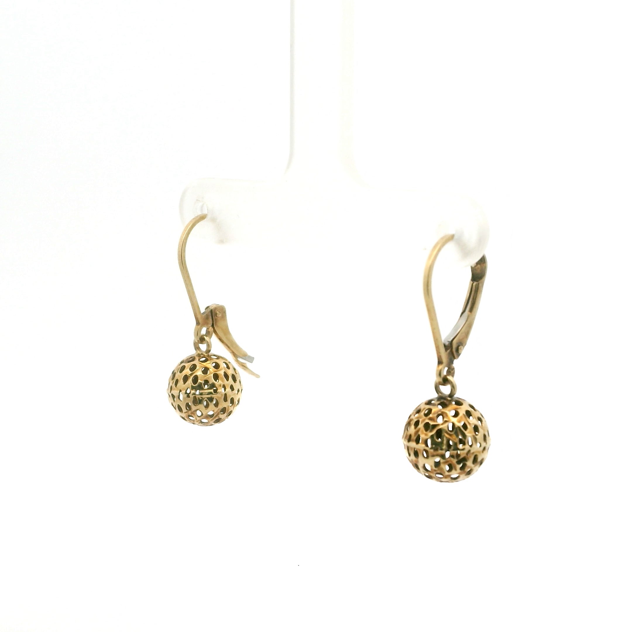 Golden Globe Dangle Earrings 1505124