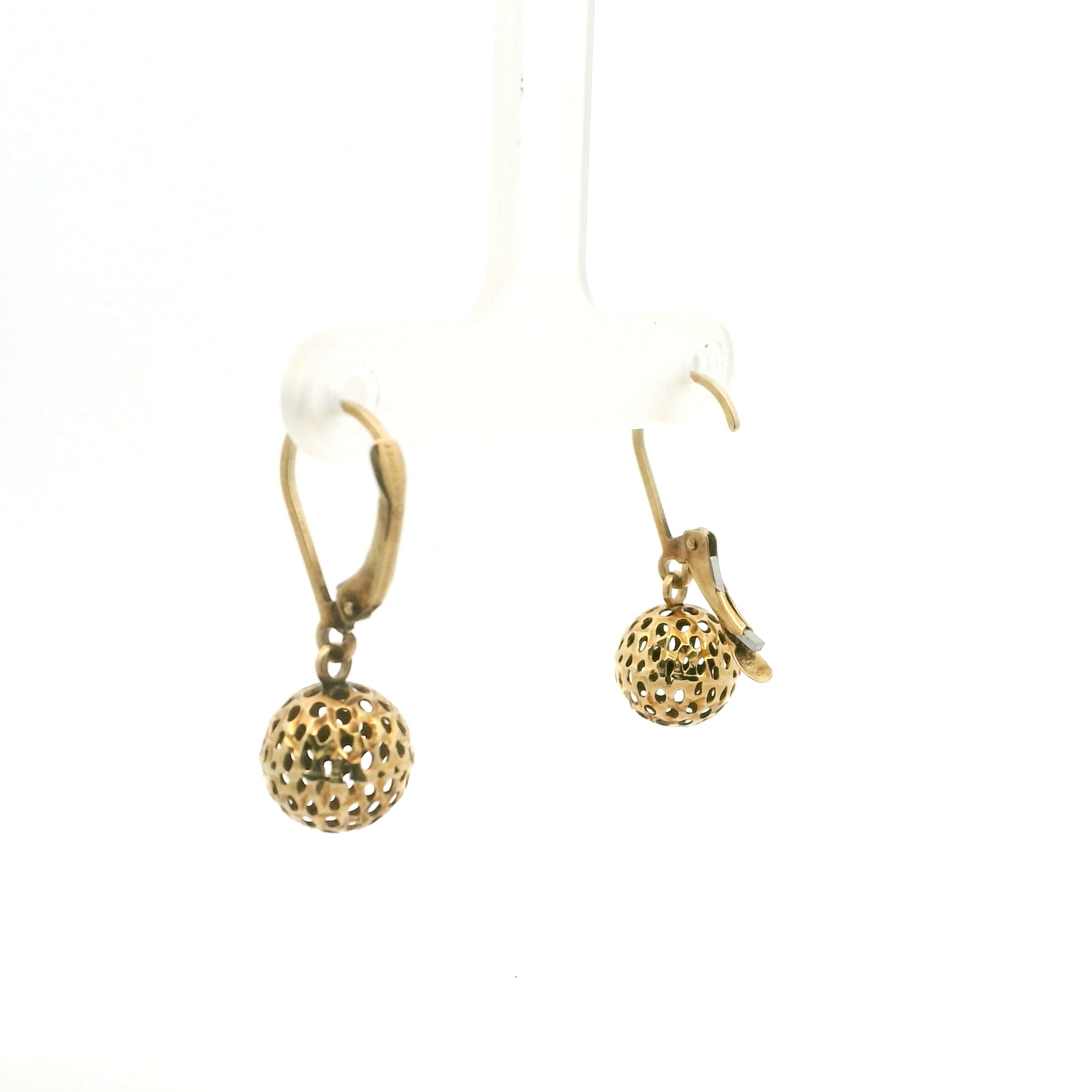 Golden Globe Dangle Earrings 1505124