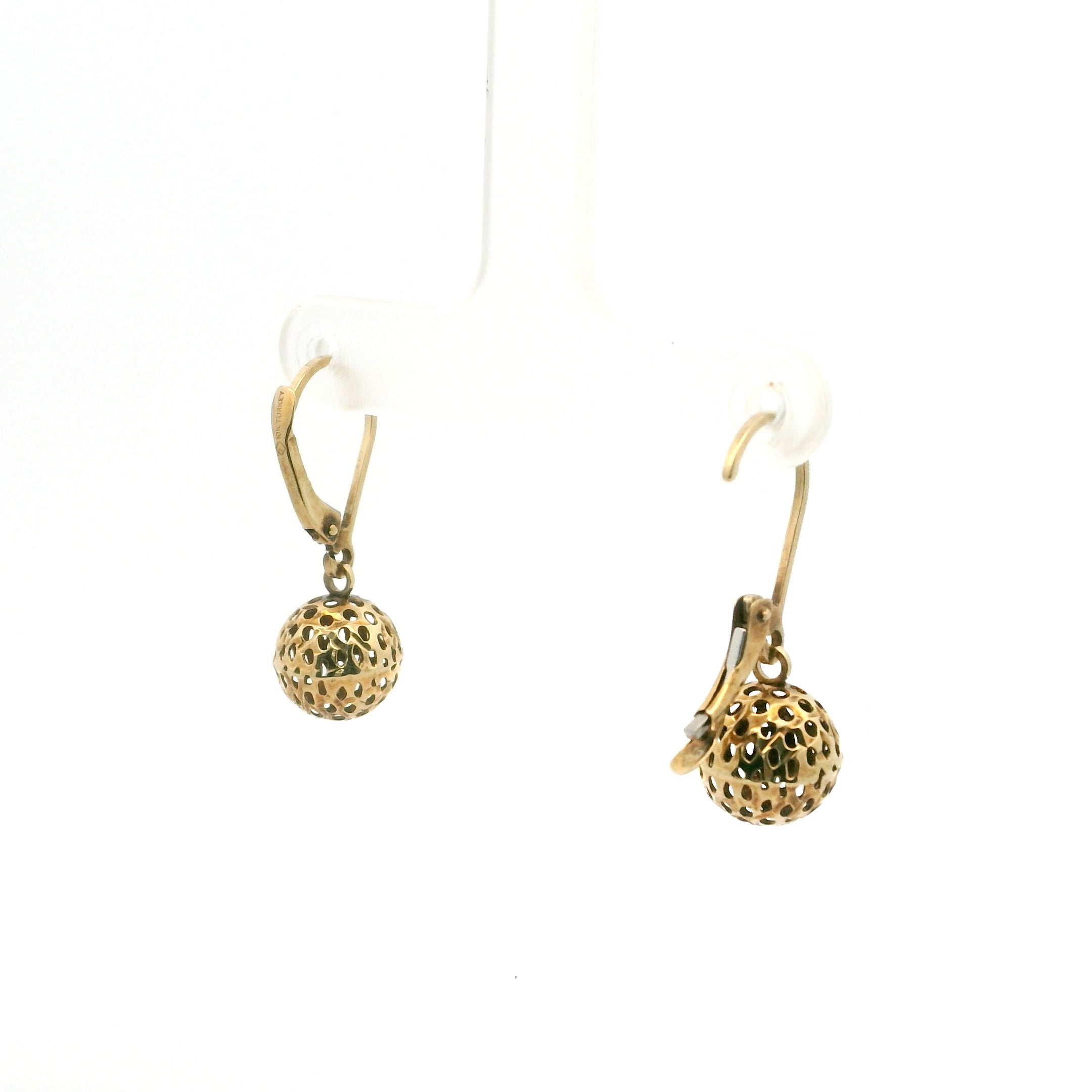 Golden Globe Dangle Earrings 1505124