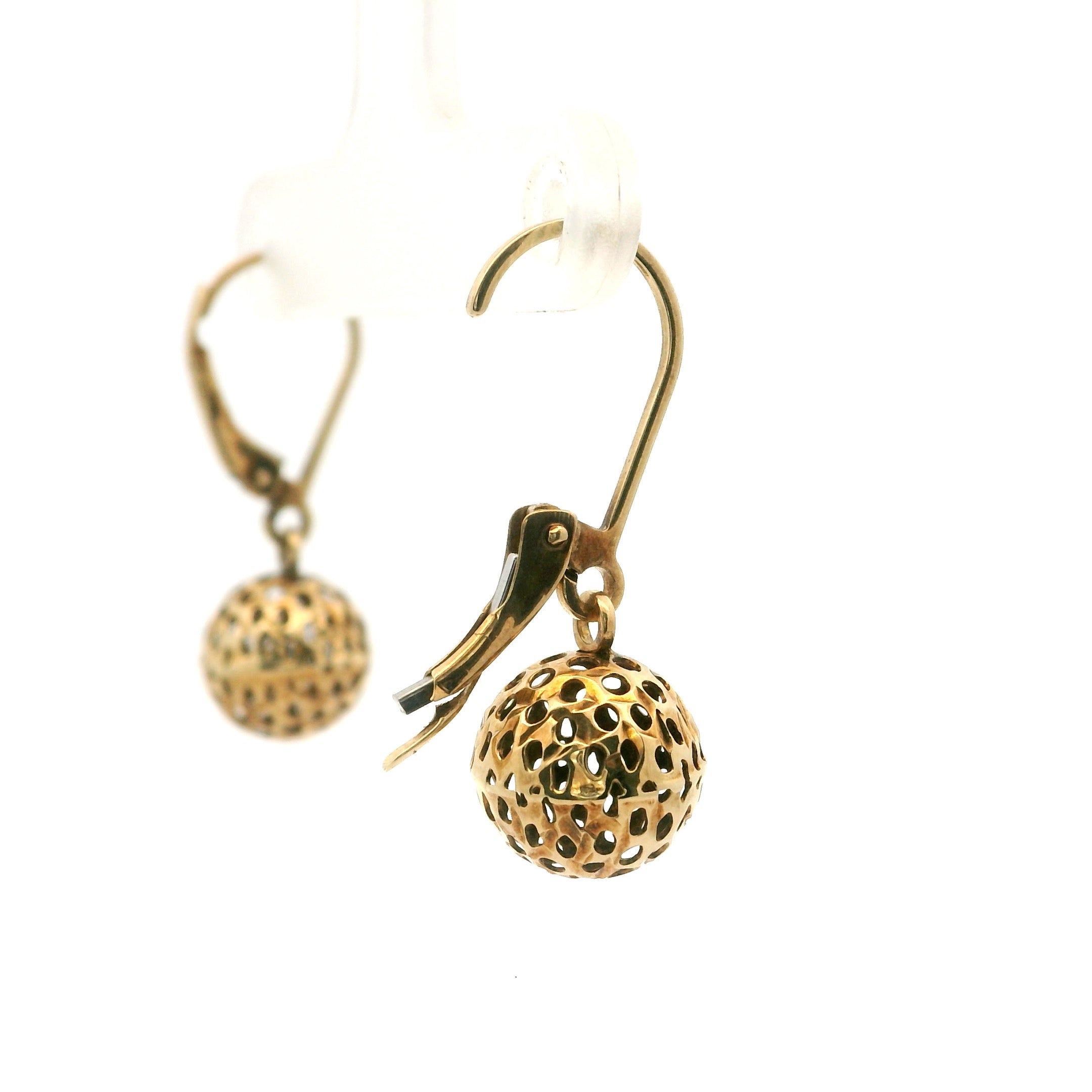 Golden Globe Dangle Earrings 1505124