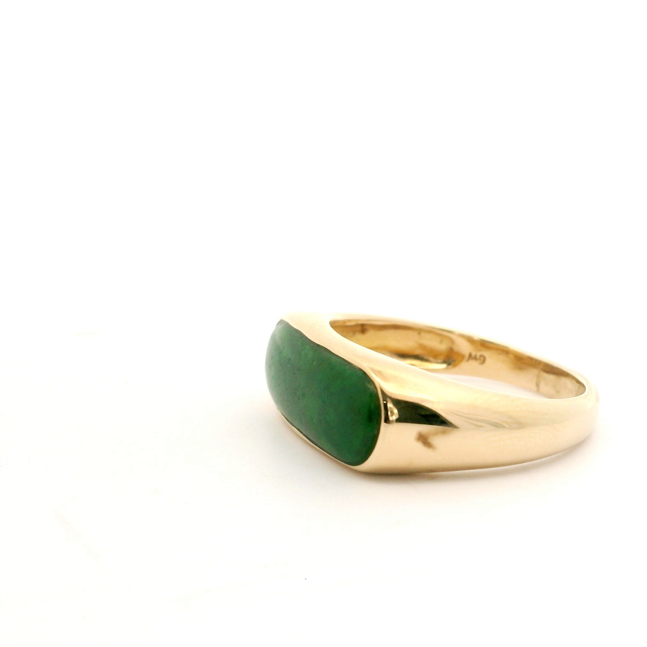 East West Jade Ring Size 7.5 1801029