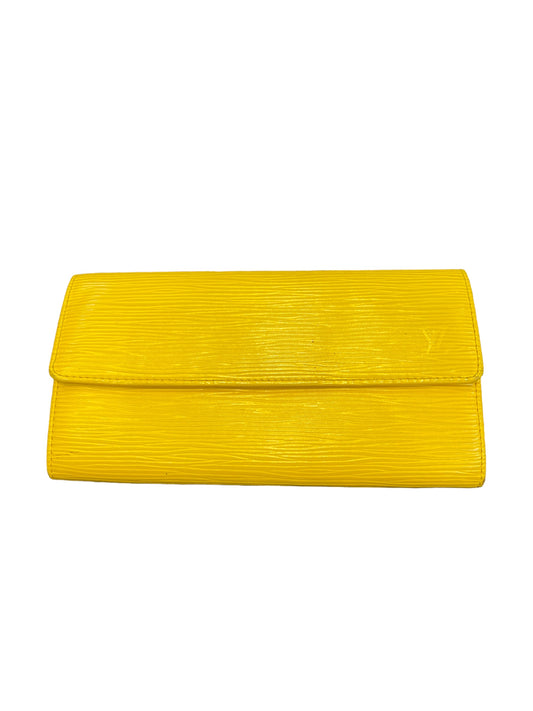 Louis Vuitton - Sarah Wallet in Yellow Epi 0369723