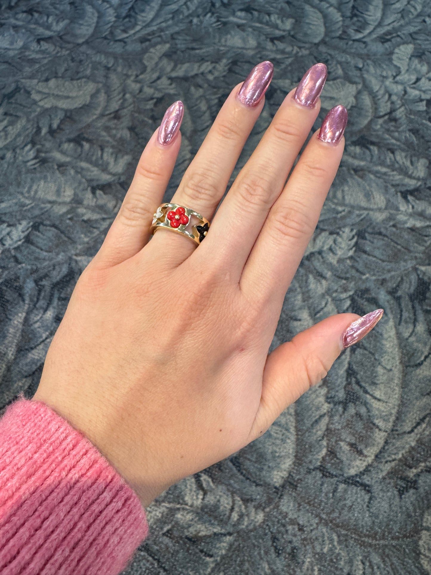 Speak to Me in Monogram Ring Size 6 0635065