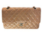 Chanel - Double Flap in Quilted Lambskin in Dark Tan 1401911