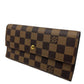 Louis Vuitton Sarah Damier Ebene Wallet #1316061