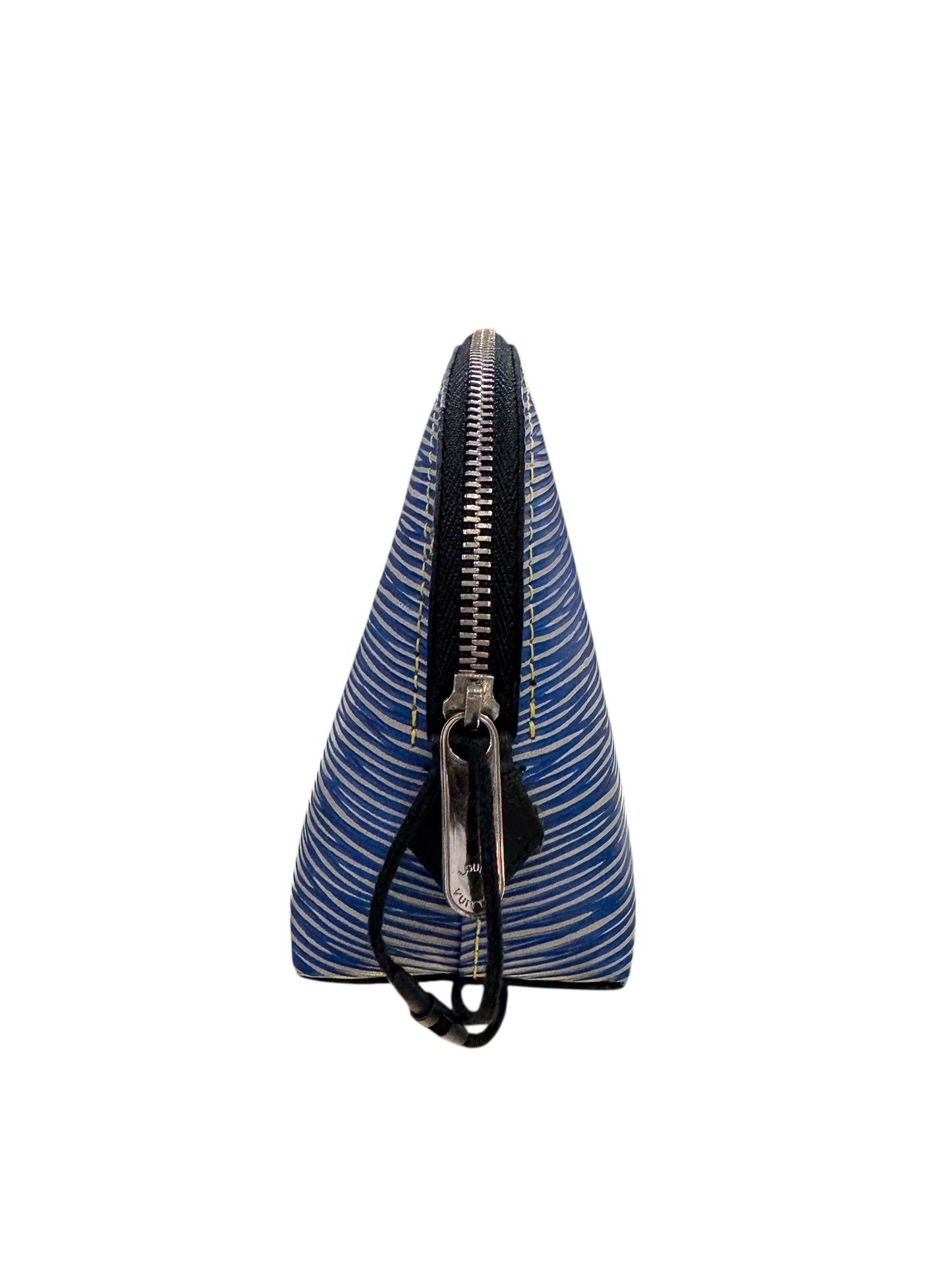 Authentic Louis Vuitton Cosmetic Pouch in Denim Epi 1413061