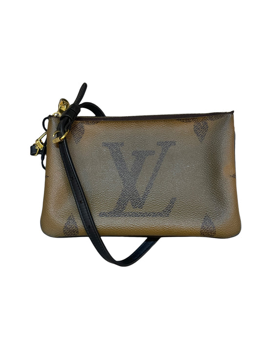 Louis Vuitton - Double Zip Pochette in Reverse Monogram 1019561