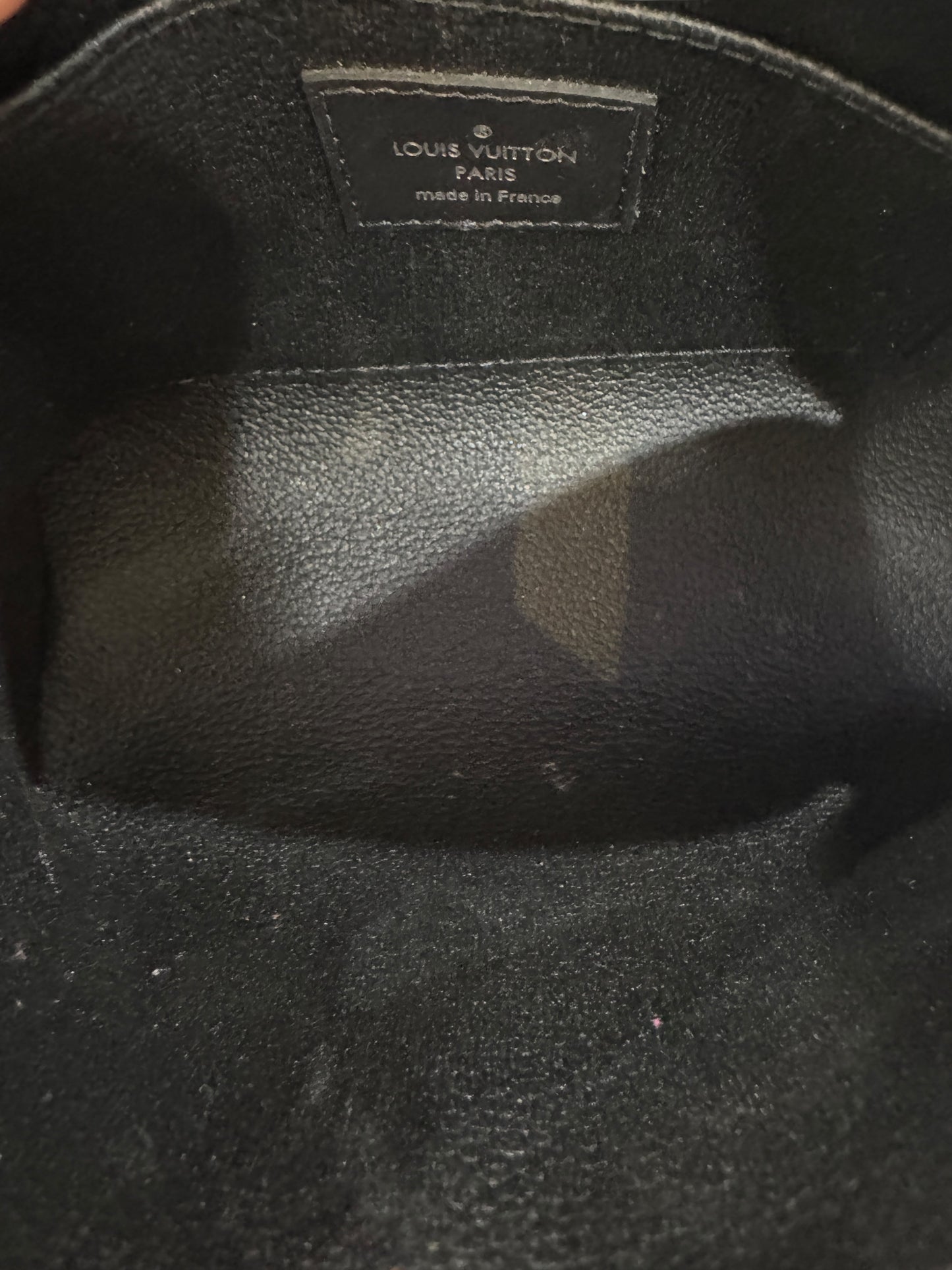 Authentic Louis Vuitton Cosmetic Pouch in Denim Epi 1413061