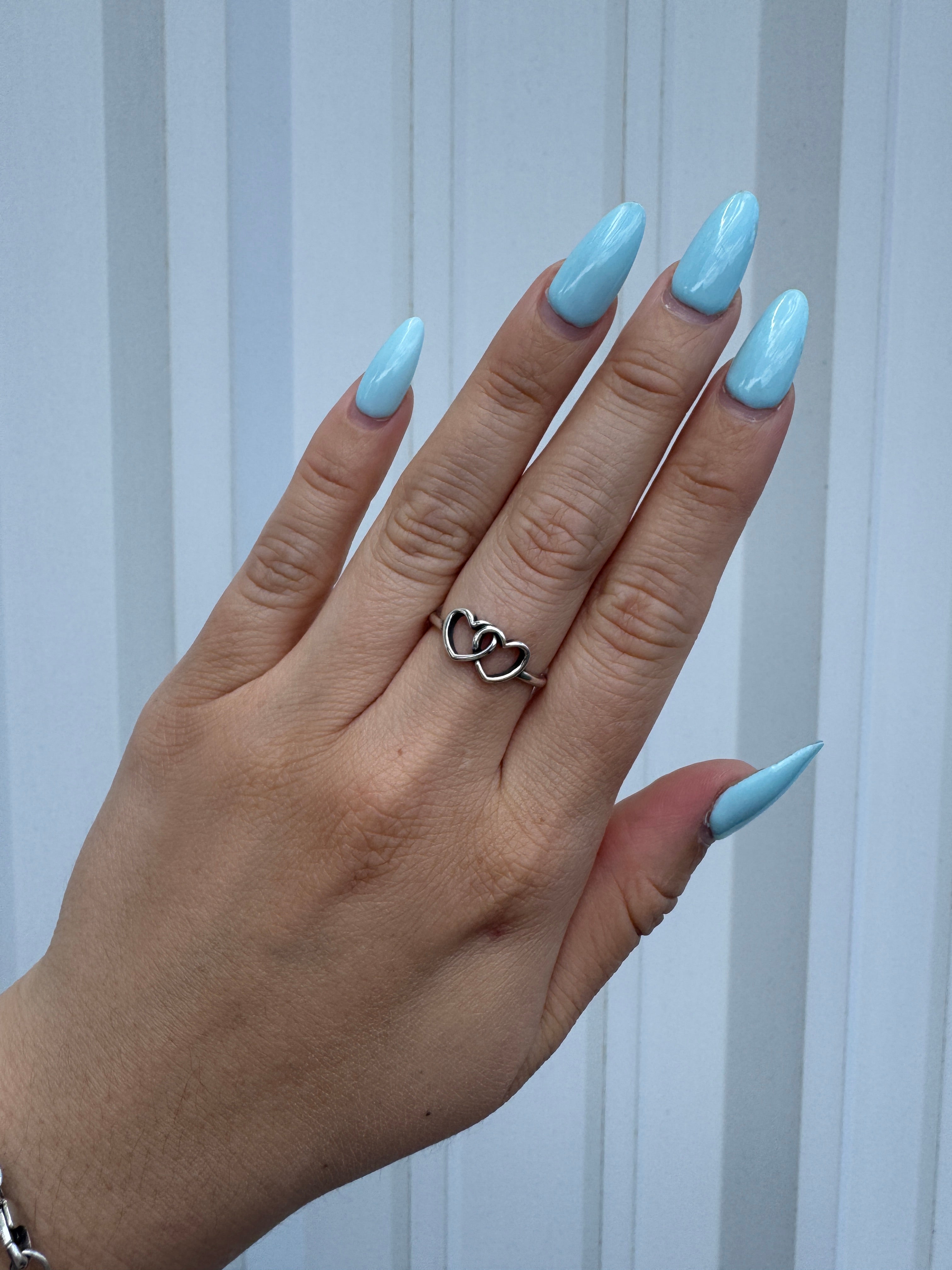 Interlocked Heart Ring Size 7 0632158-5