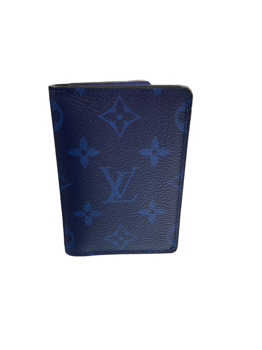 Louis Vuitton - Pocket Organizer in Blue Monogram Eclipse 1402777