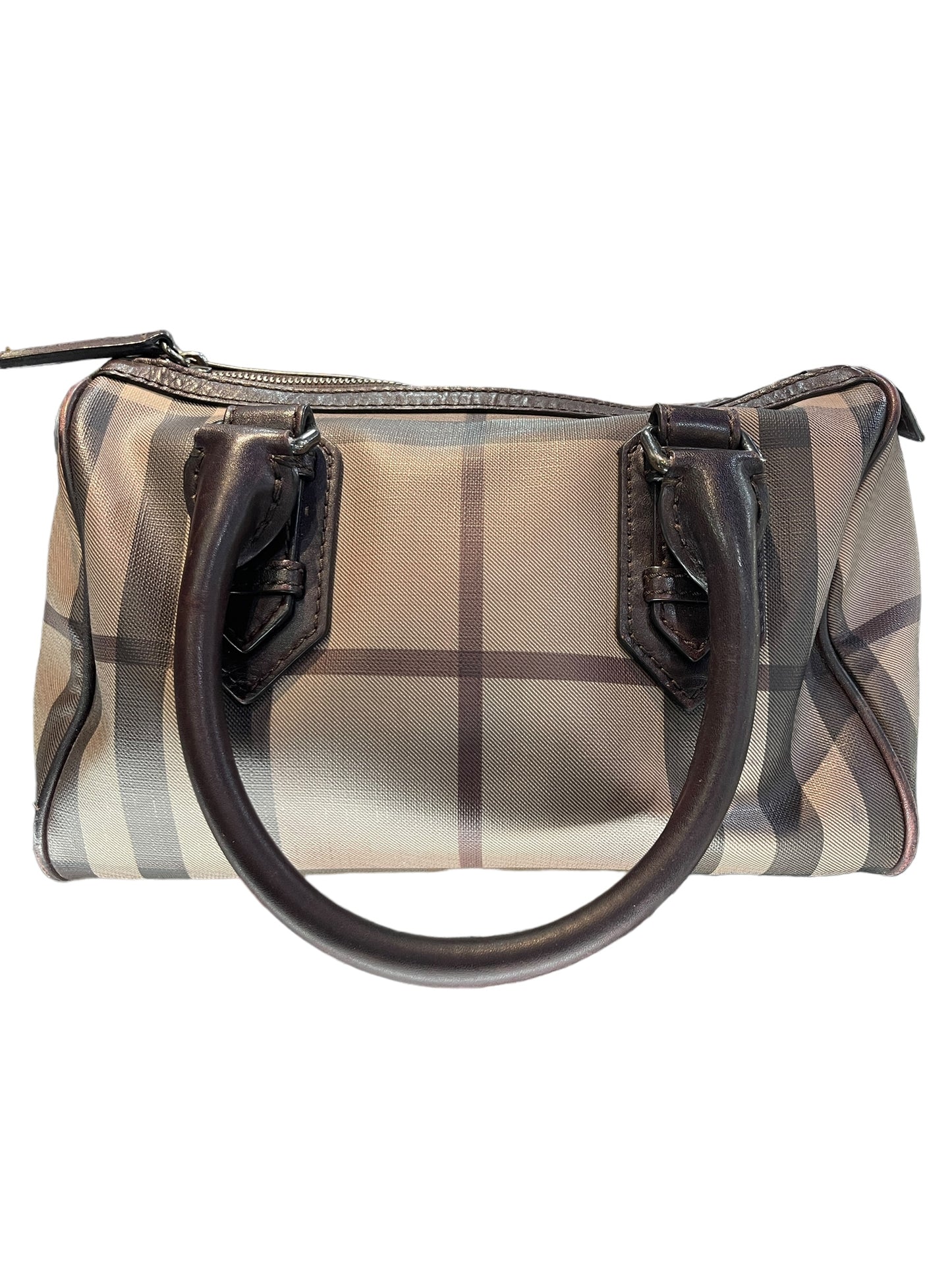 Burberry - Smoked Check Small Chester Bowling Bag 0240878