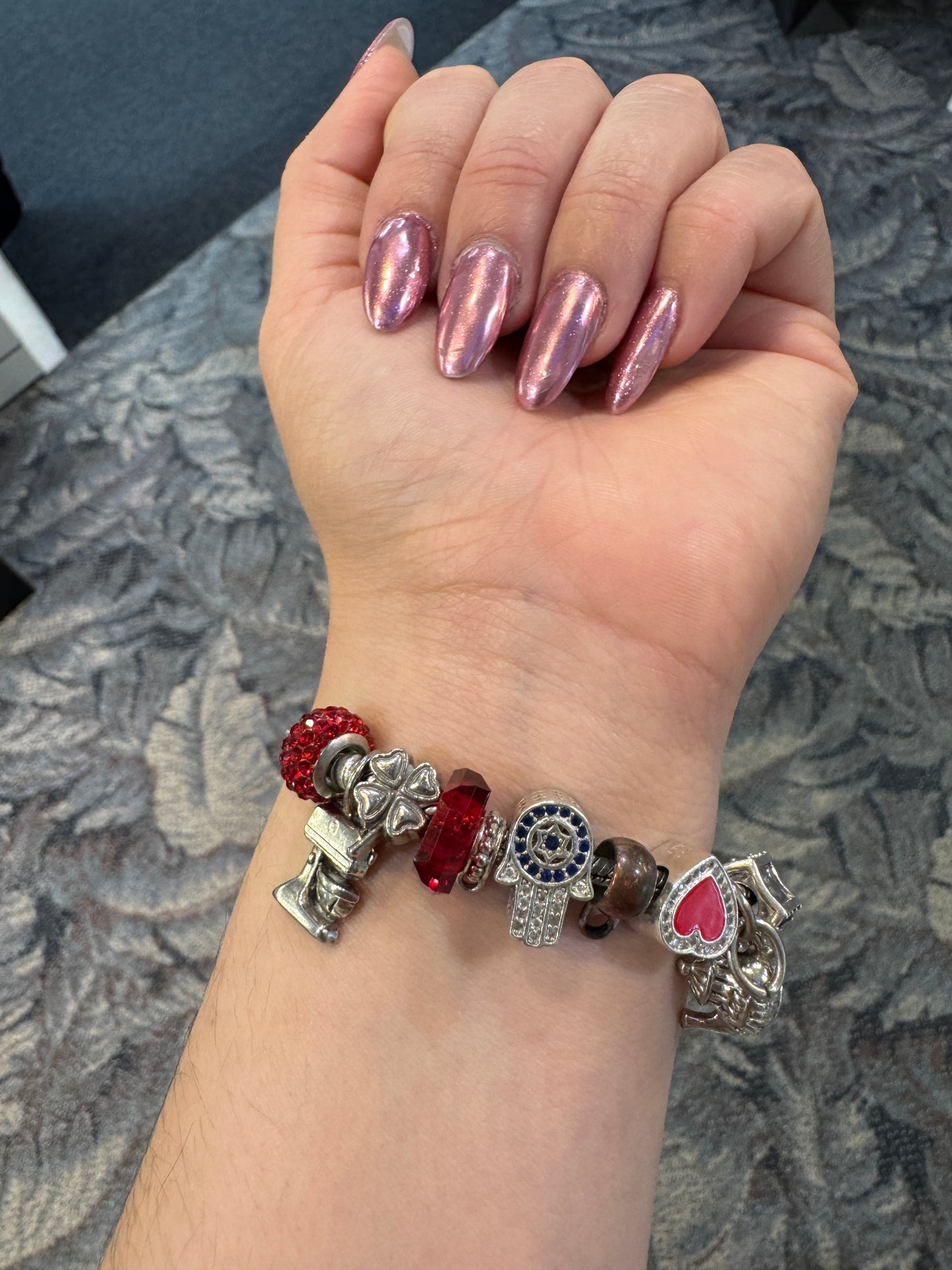 Pops of Red Pandora Bracelet 0633027