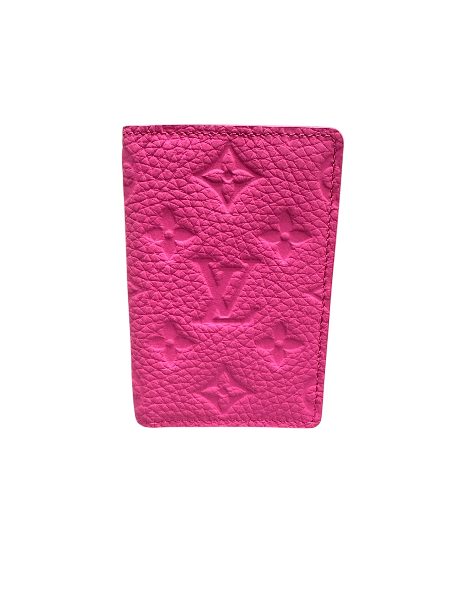 Louis Vuitton - Pocket Organzier Wallet in Taurillon Fuchsia 1406818