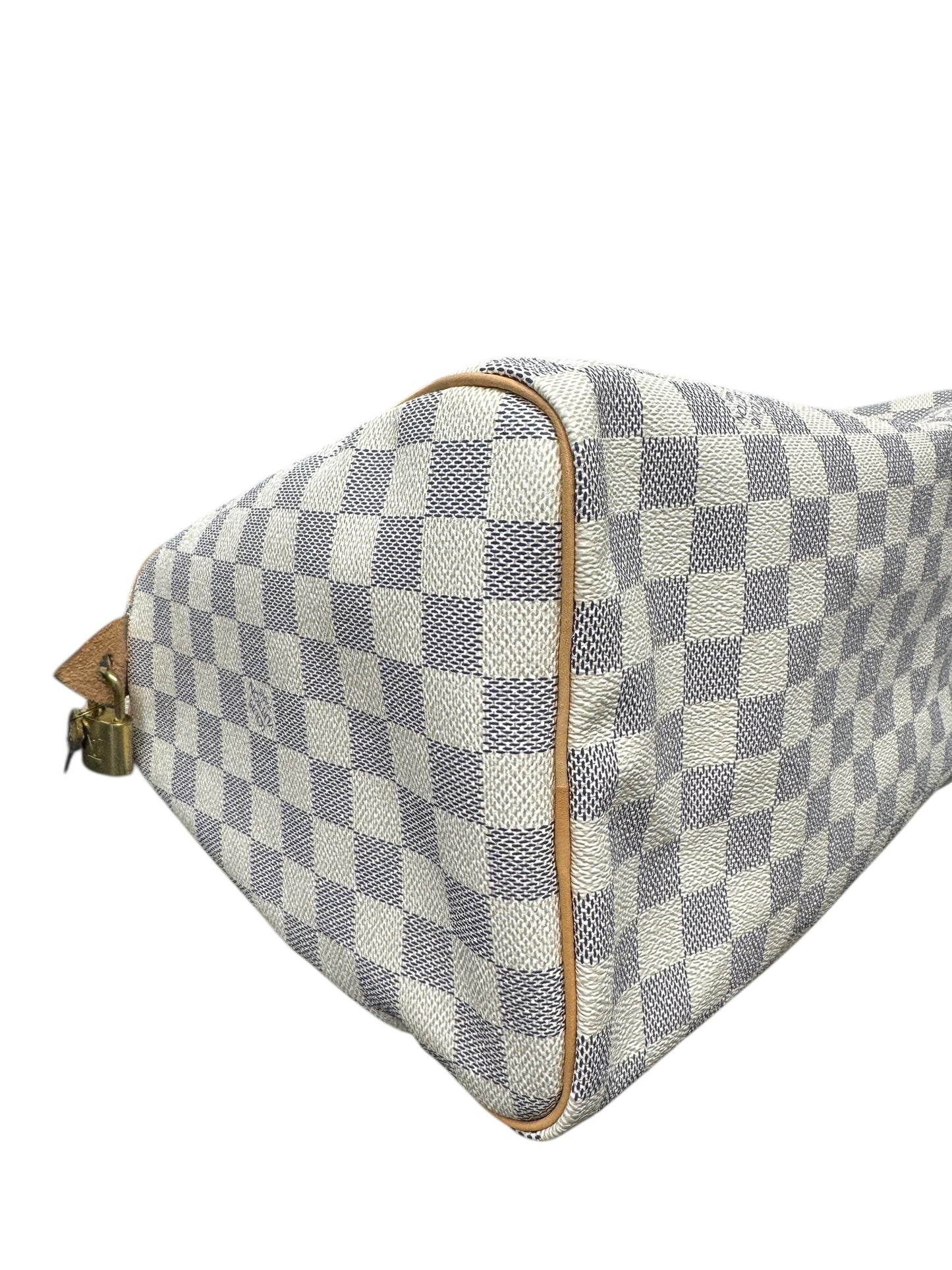 Authentic Louis Vuitton Speedy 30 in Damier Azur