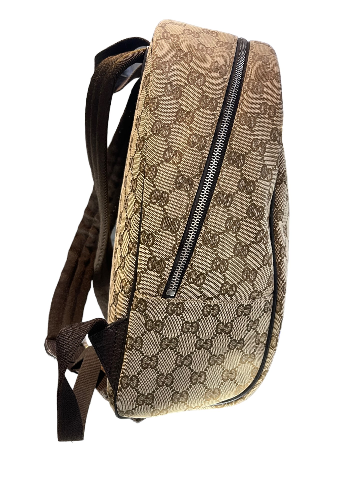 Gucci - Top Zip Backpack in Monogram Canvas 0242782