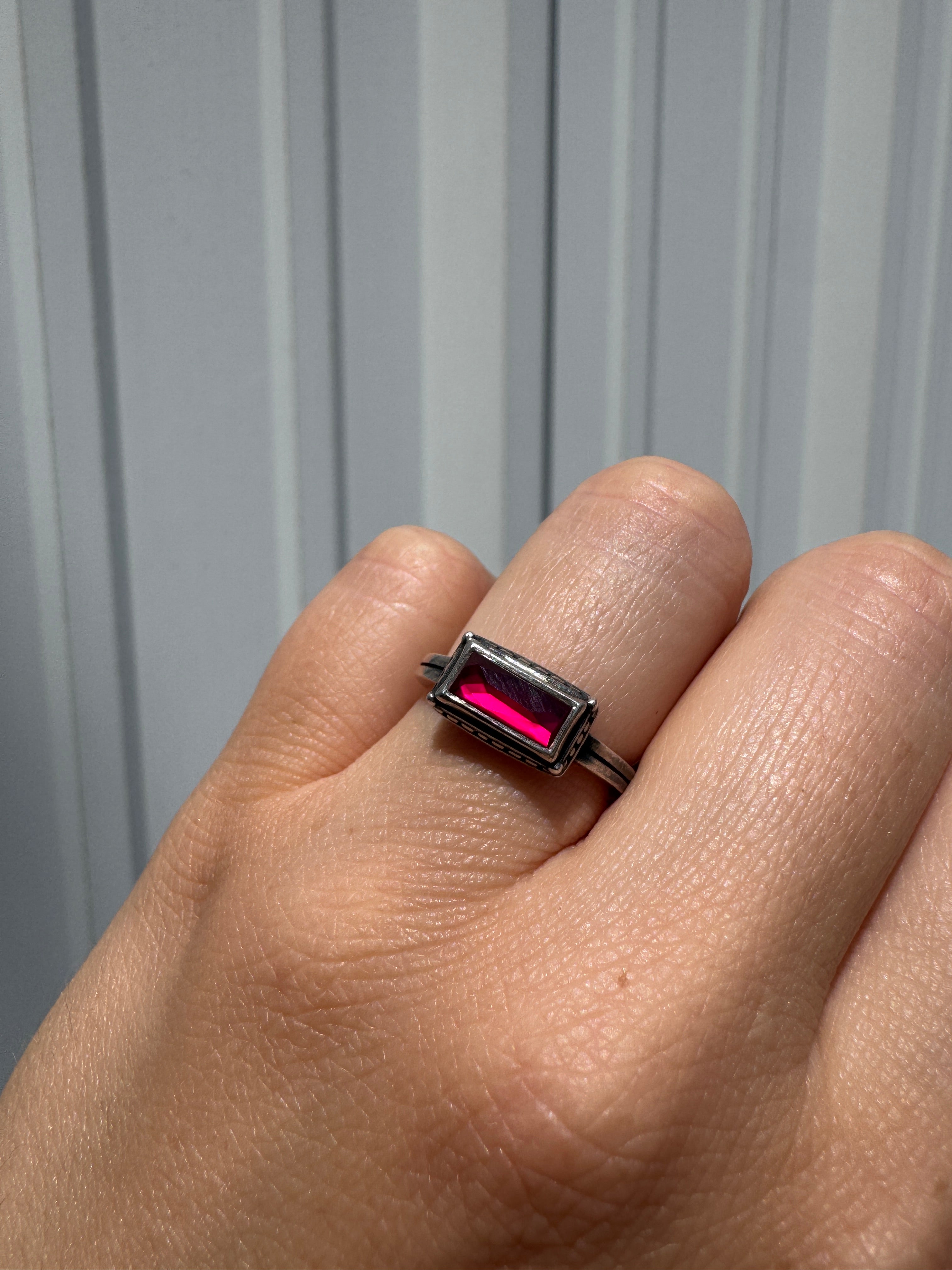 My Ruby Red Ring Size 6 1501949