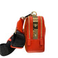 MCM - Cubism Suede Crossboy in Orange Suede 1312226