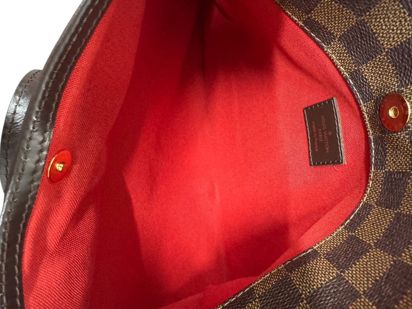 Authentic Louis Vuitton Bloomsbury PM in Damier Ebene