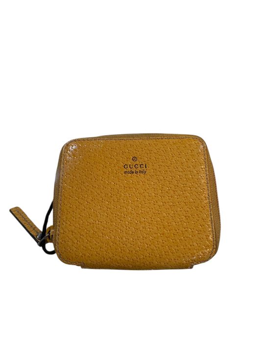 Gucci Coin Purse in Yellow 1412370