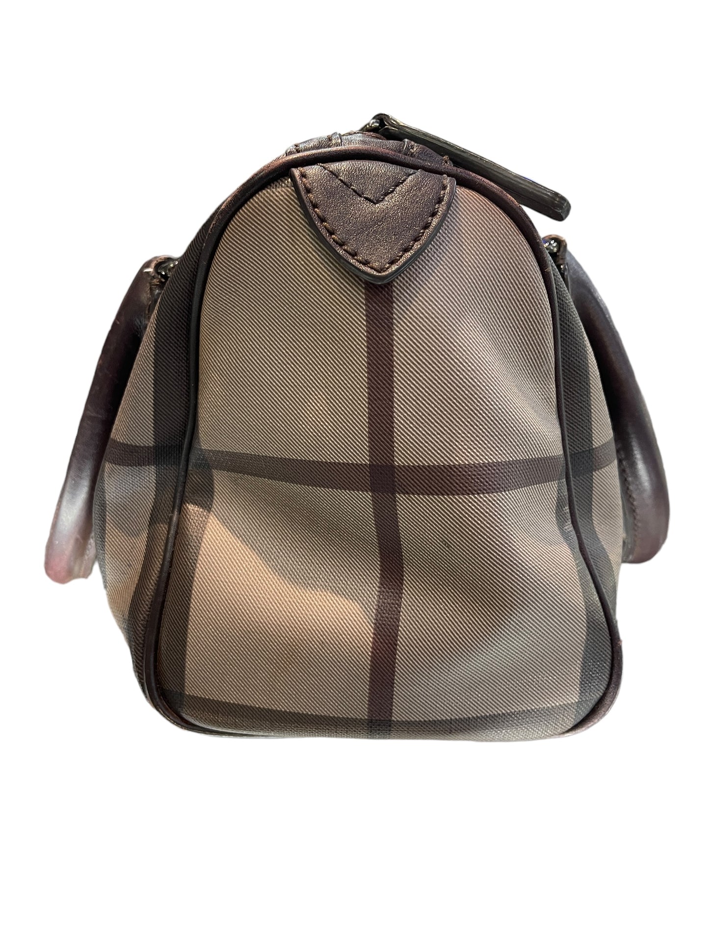 Burberry - Smoked Check Small Chester Bowling Bag 0240878