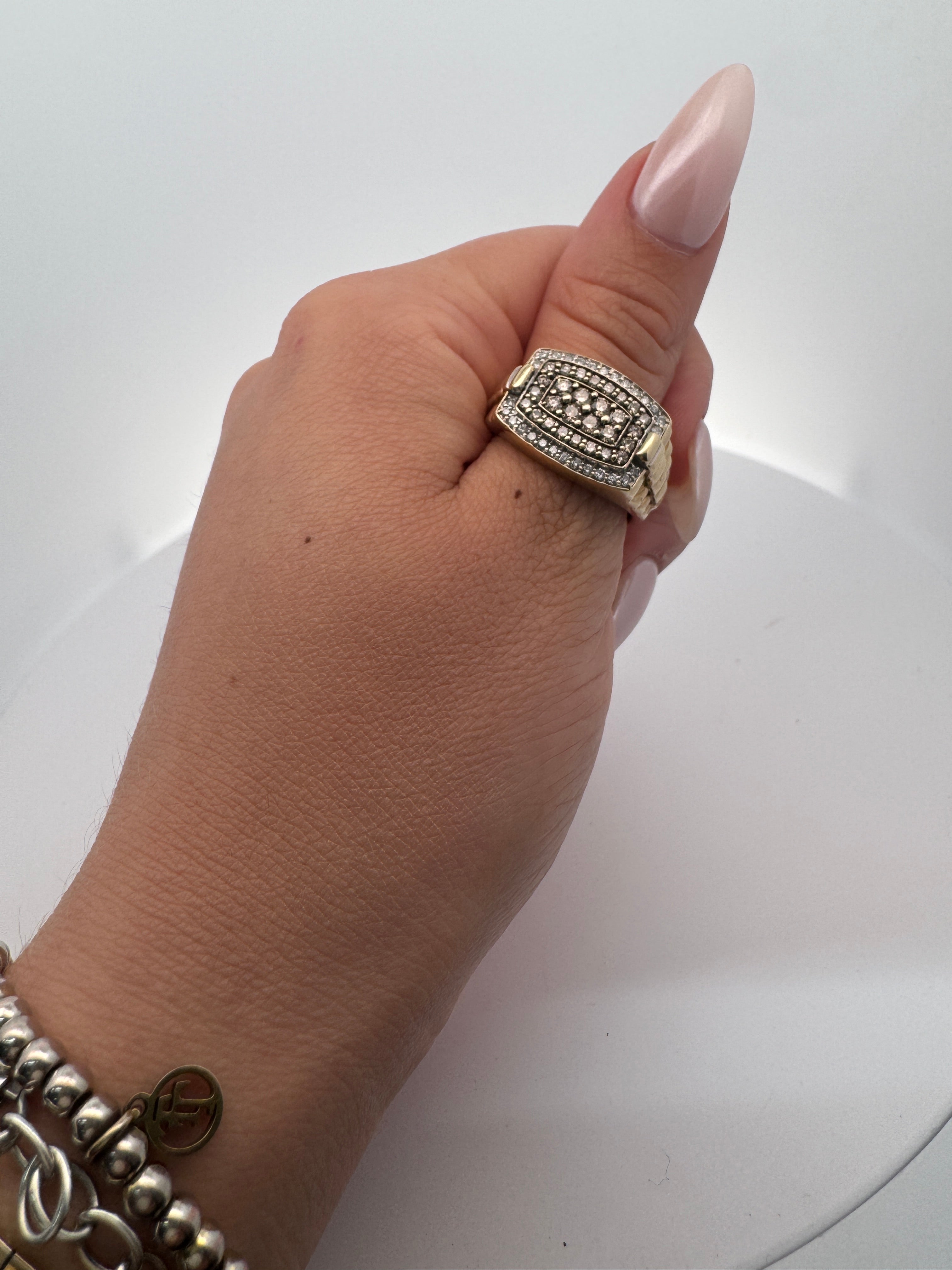 Rolex & Diamond Ring Size 10 0833013