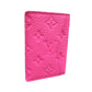 Louis Vuitton - Pocket Organzier Wallet in Taurillon Fuchsia 1406818