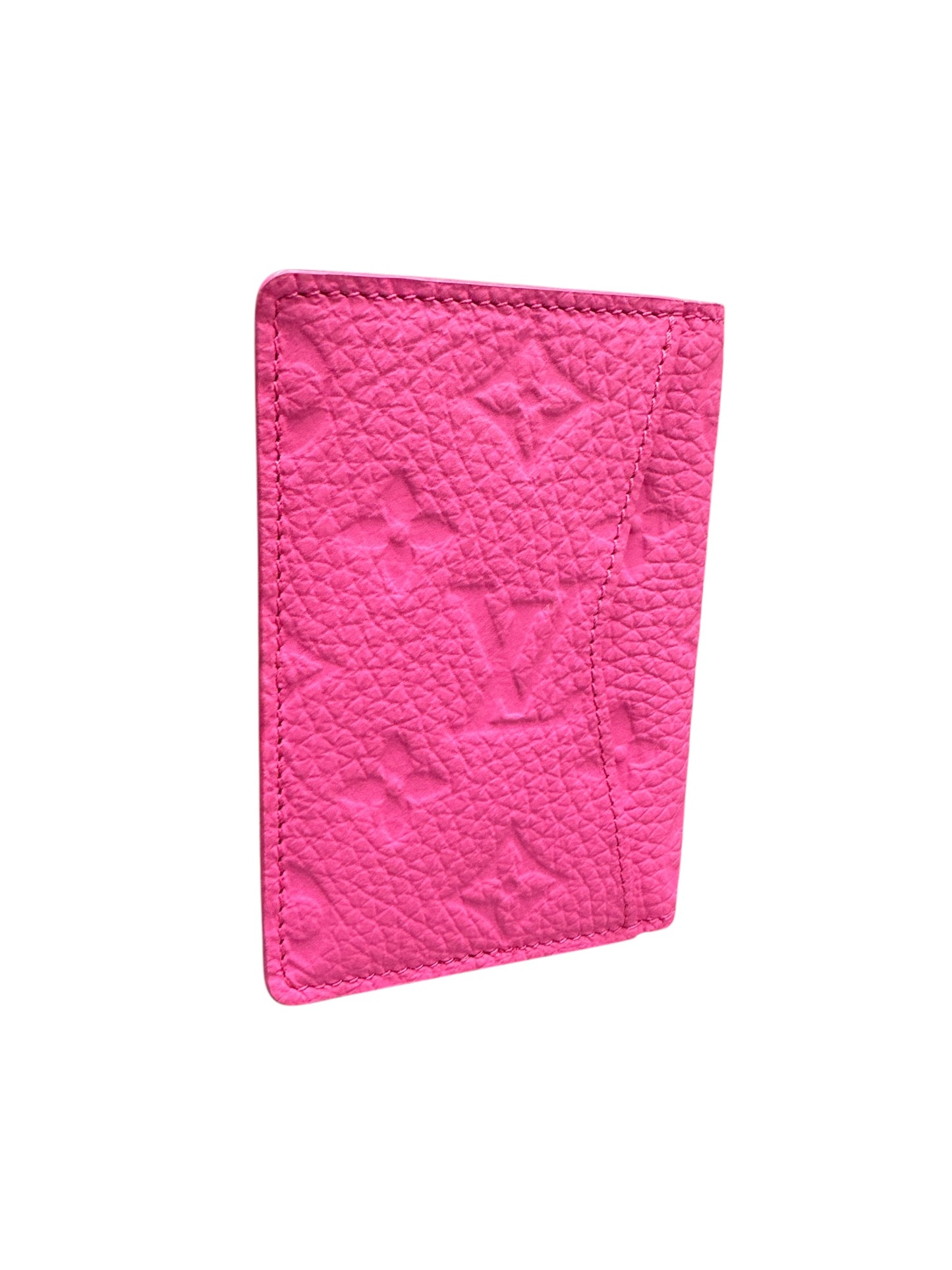 Louis Vuitton - Pocket Organzier Wallet in Taurillon Fuchsia 1406818