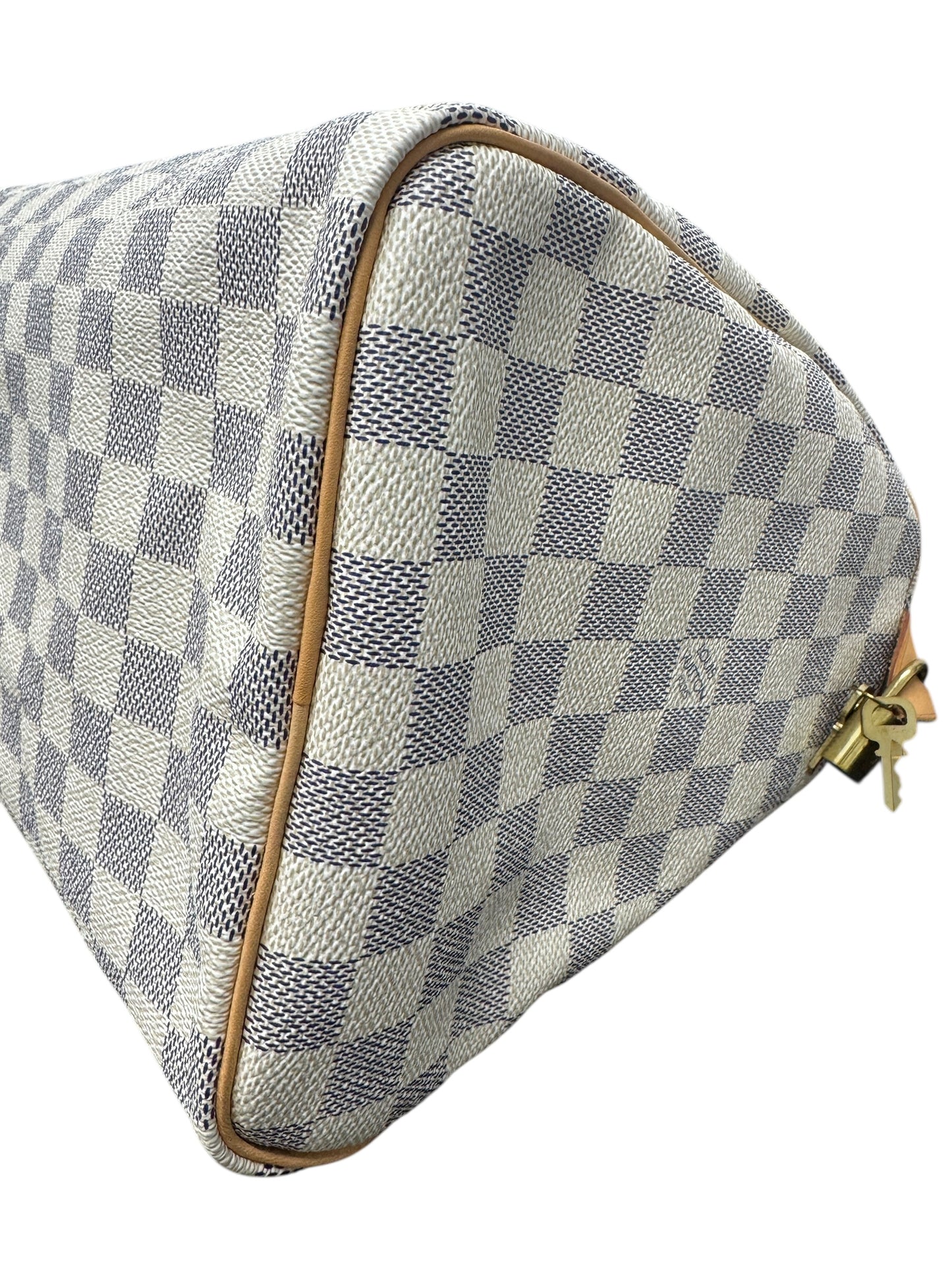 Authentic Louis Vuitton Speedy 30 in Damier Azur