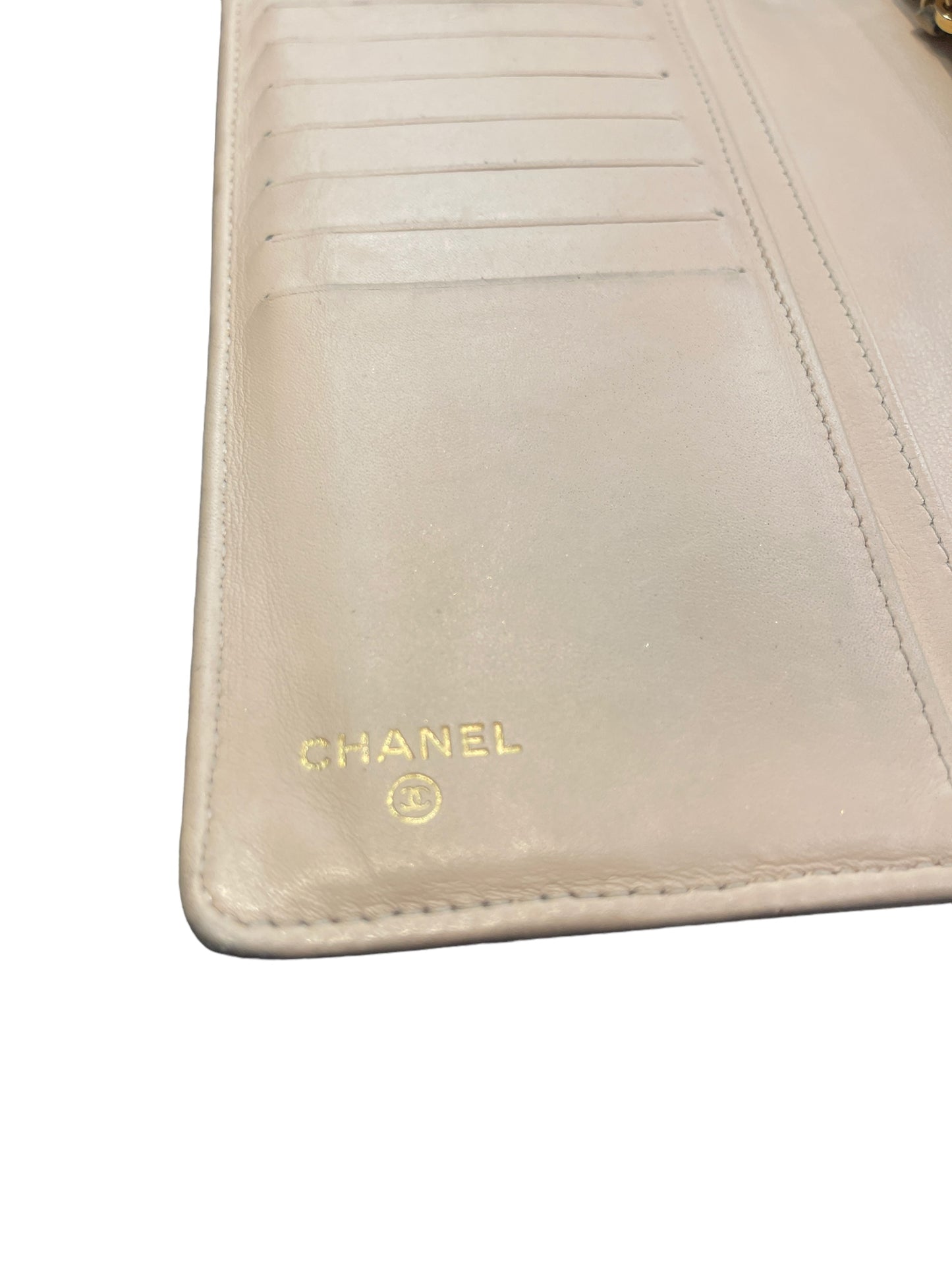 Chanel - CC Wallet in Beige Caviar 1402336