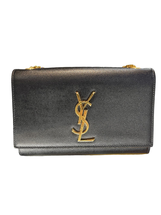 Yves Saint Laurent - Kate in Black Grained Leather 1402661