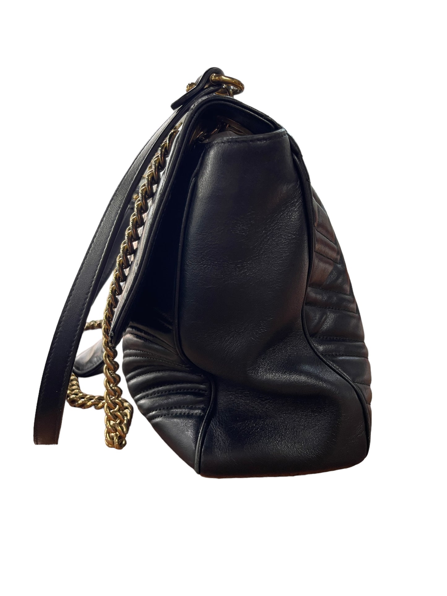 Gucci - Marmont Shoulder Bag in Black 0451524