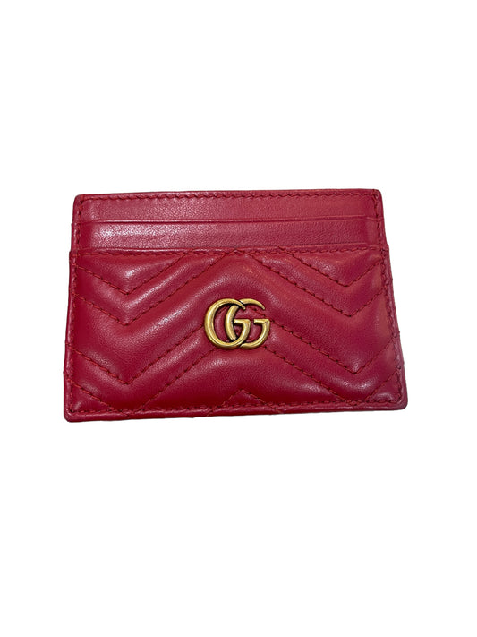 Gucci - Marmont Cardholder in Red 1403968