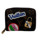Louis Vuitton Zippy Compact Coin Purse with Patches