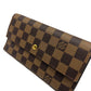 Louis Vuitton Sarah Damier Ebene Wallet #1316061