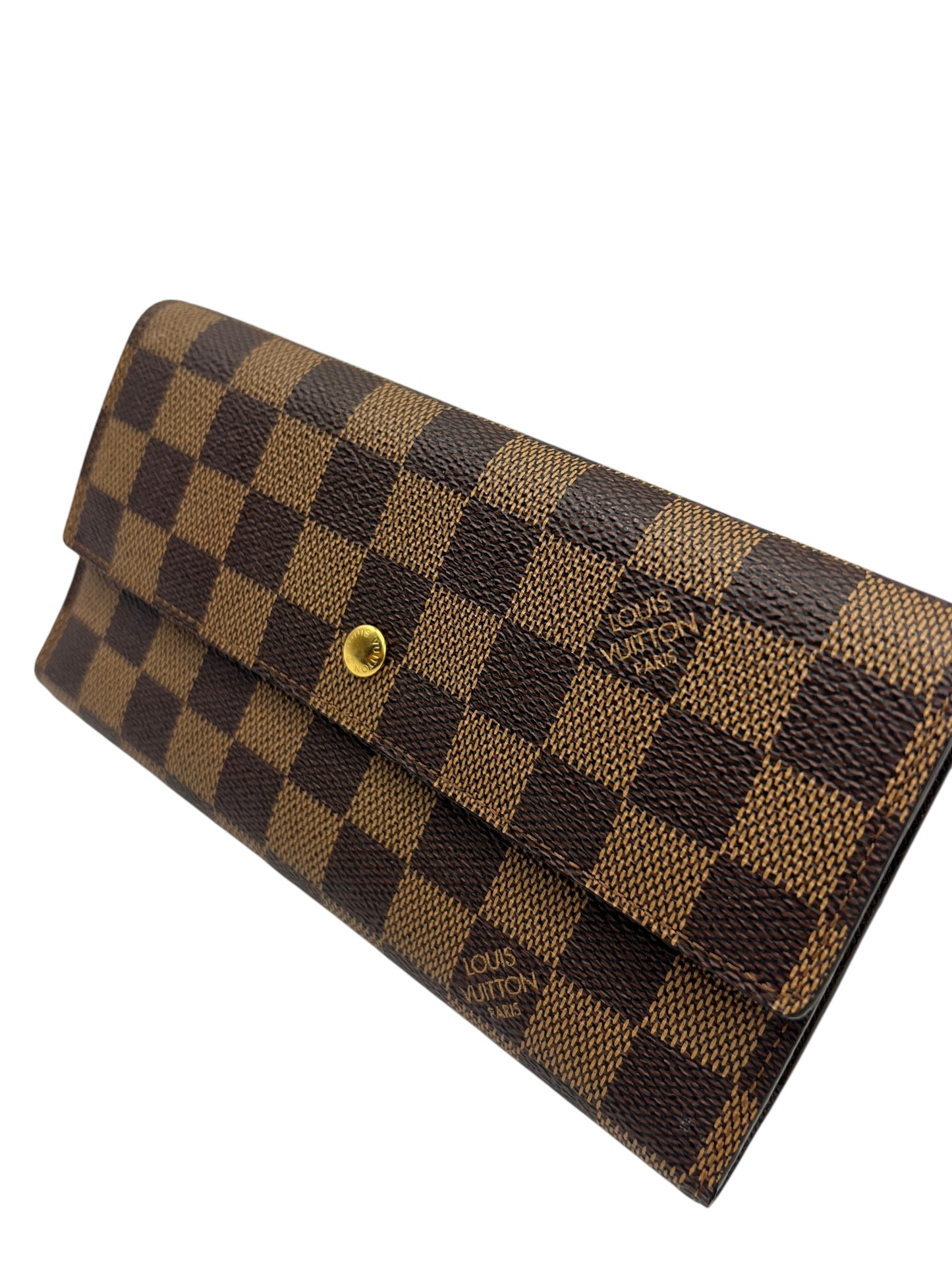 Louis Vuitton Sarah Damier Ebene Wallet #1316061