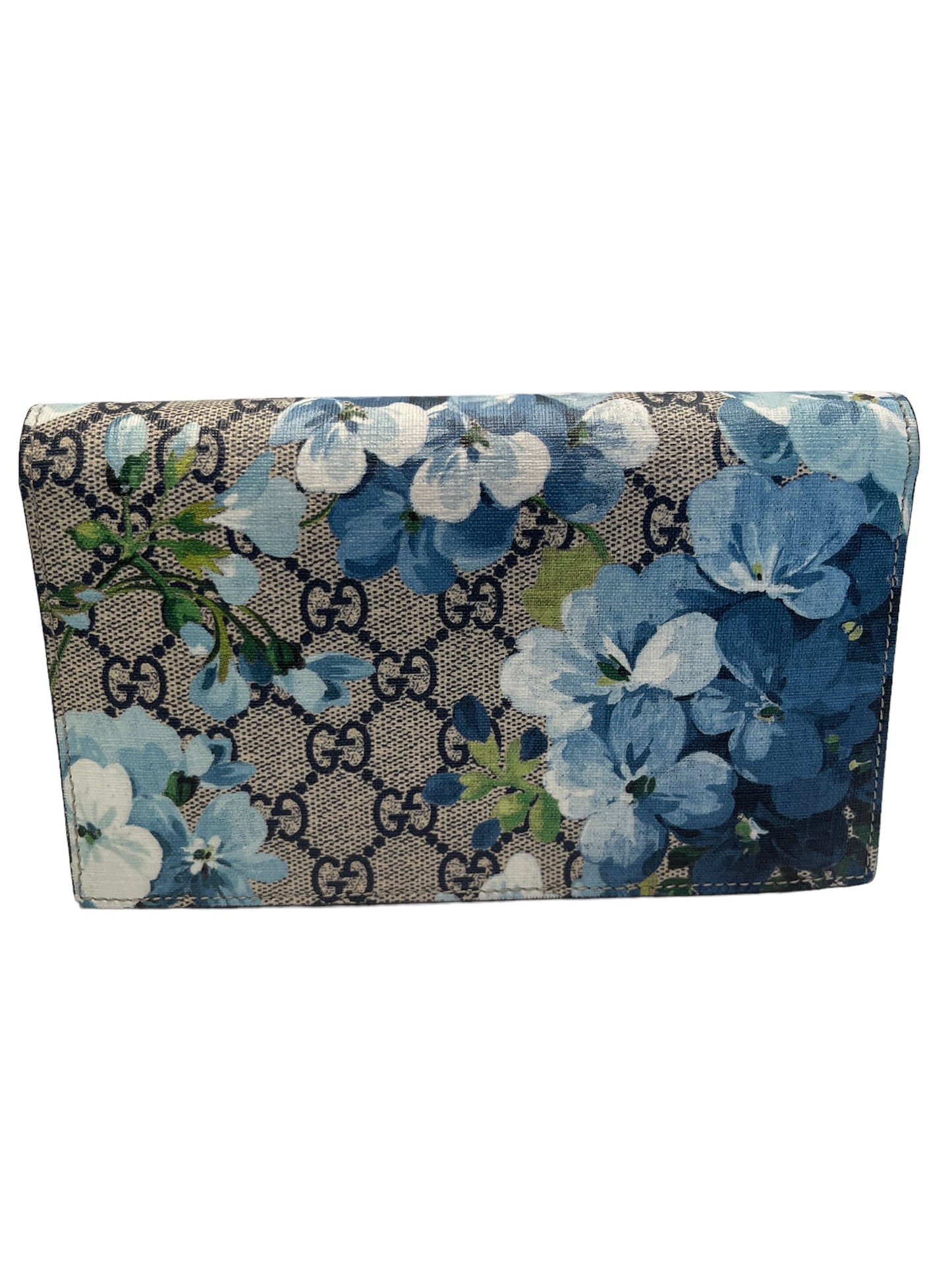 Gucci - Wallet on Chain Canvas Blooms 14026641