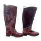 Pre-Owned Tory Burch Riding Boot in Bordeaux Size 7
