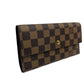 Louis Vuitton Sarah Damier Ebene Wallet #1316061