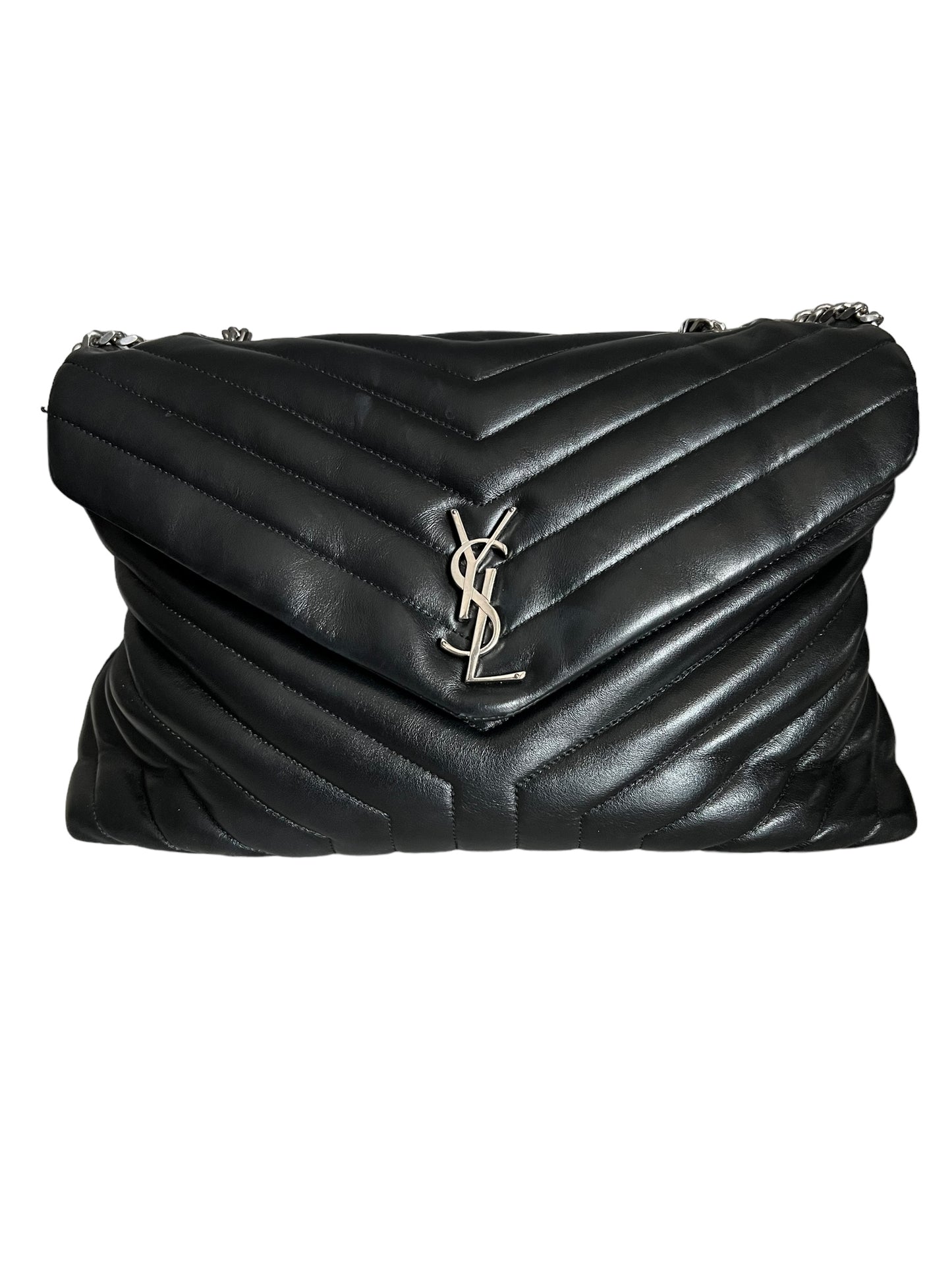 Yves Saint Laurent - LouLou Large in Quilted Black 0371934