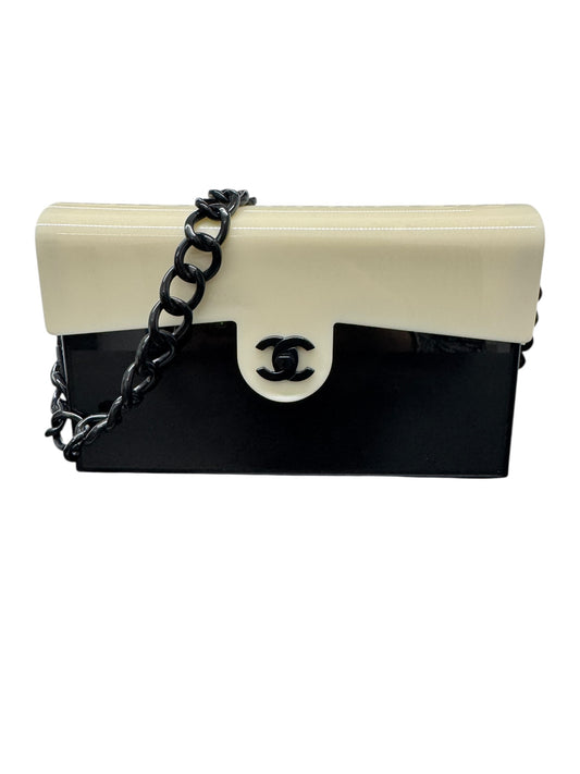 Authentic Vintage Chanel Acrylic Flap Bag 1413058