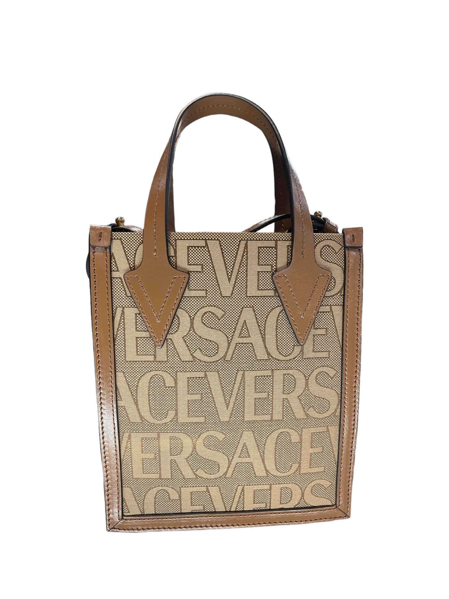 Versace - Allover Crossbody Brown 1404355