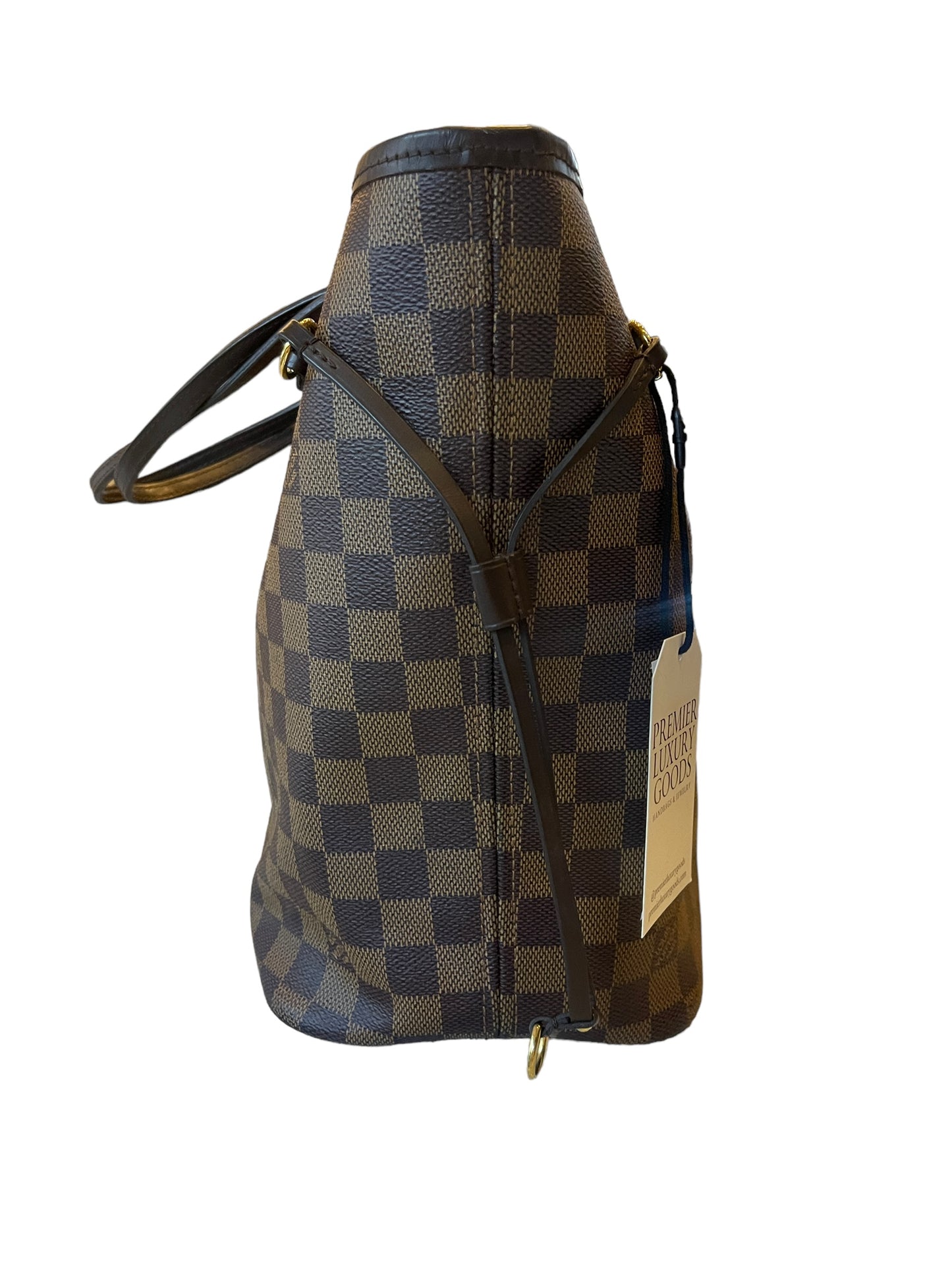 Louis Vuitton - Neverfull Mm with Pouch in Damier Ebene 1019403