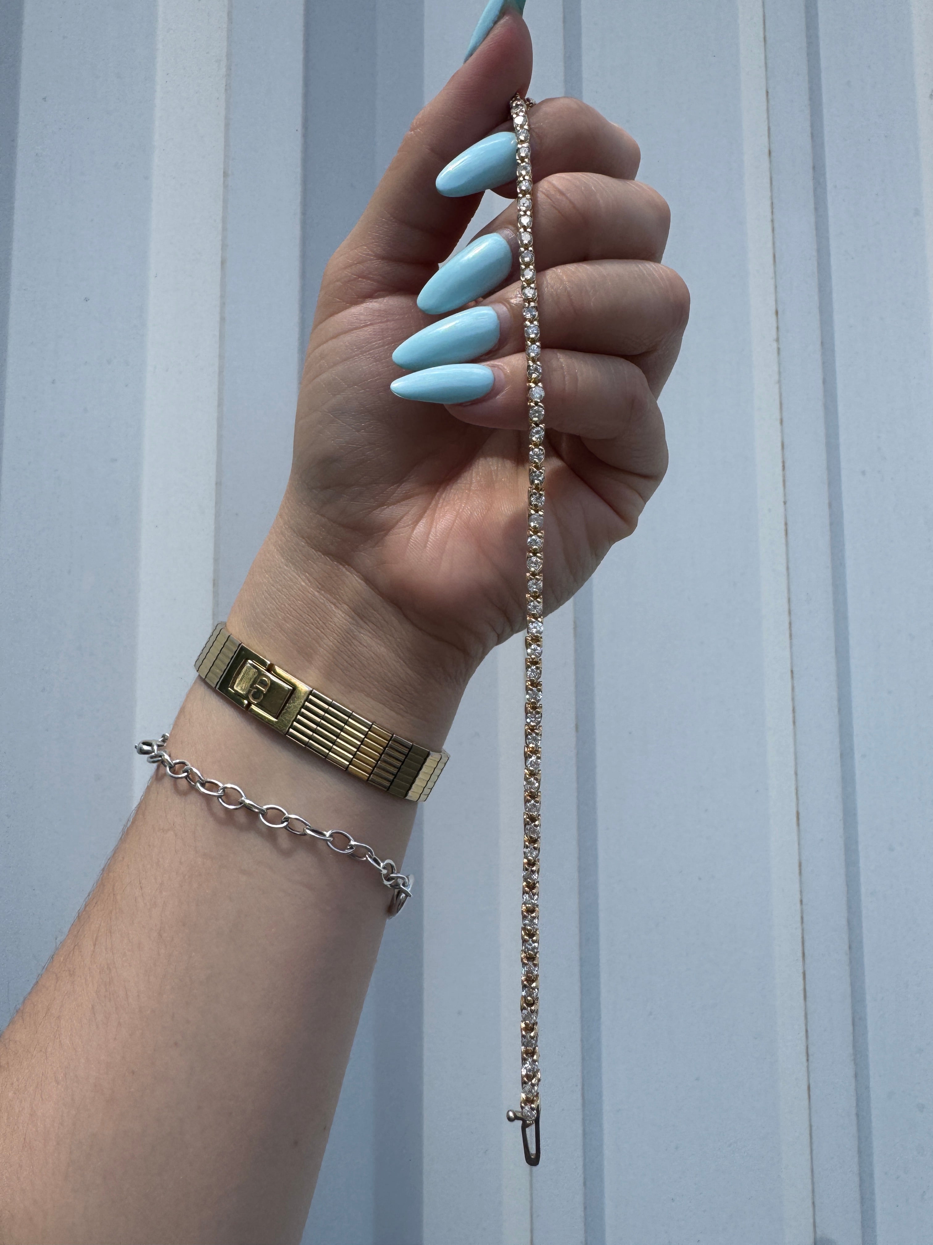 A Subtle Statement Tennis Bracelet 1504574