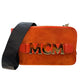 MCM - Cubism Suede Crossboy in Orange Suede 1312226