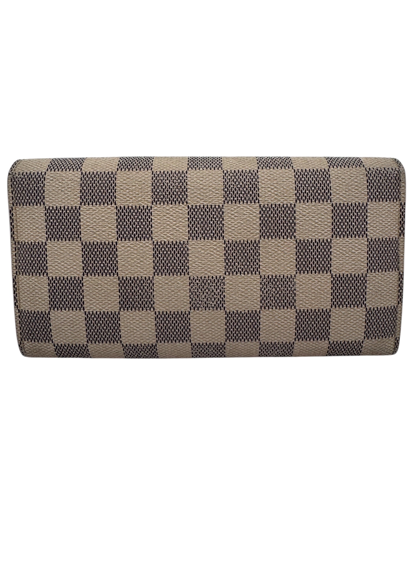 Louis Vuitton Sarah Wallet in Damier Azur (2)