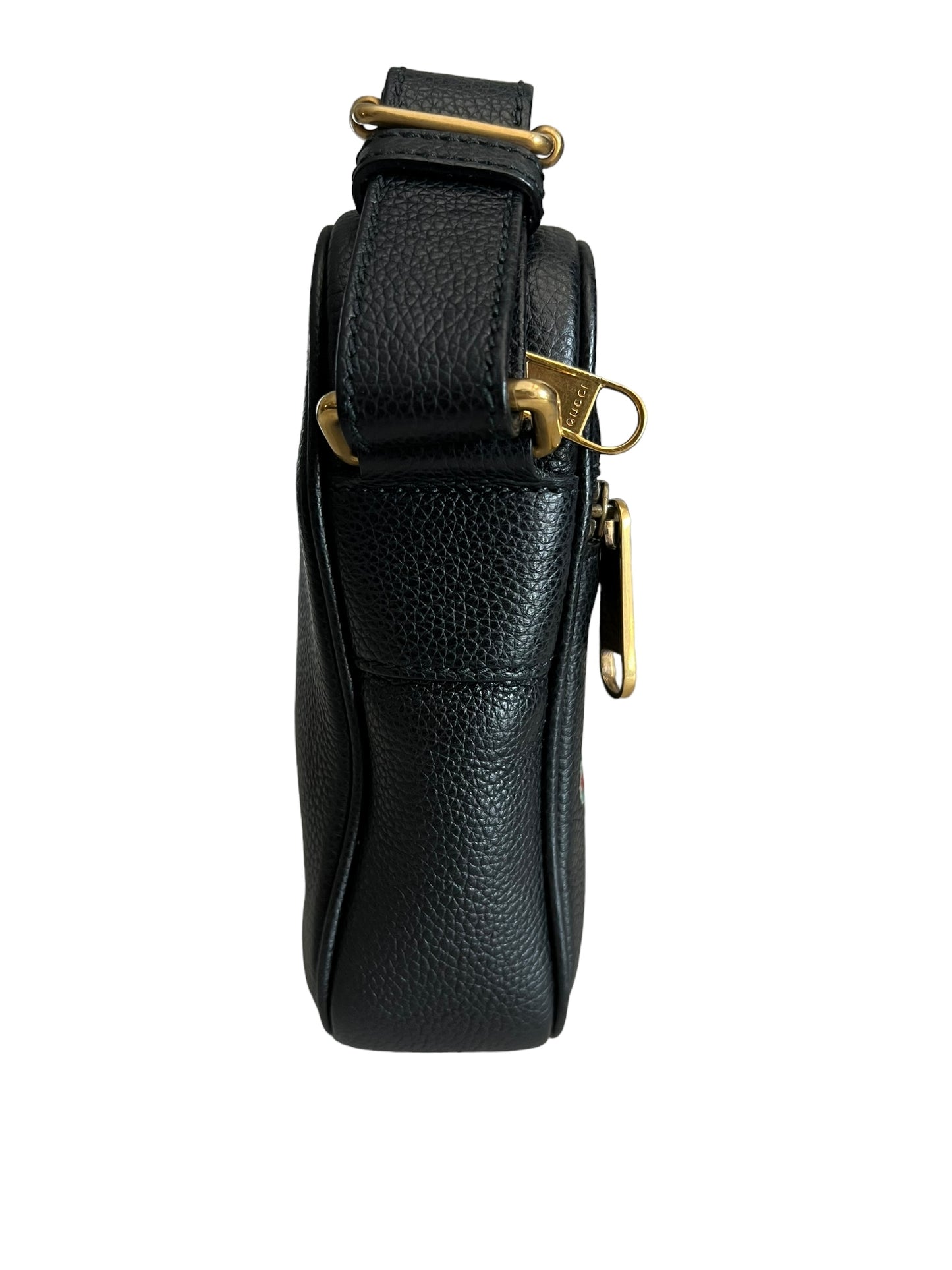 Gucci - Logoed Messenger in Black 0243753