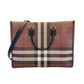 BURBERRY- Medium Tote Dark Birch Brown-1020294