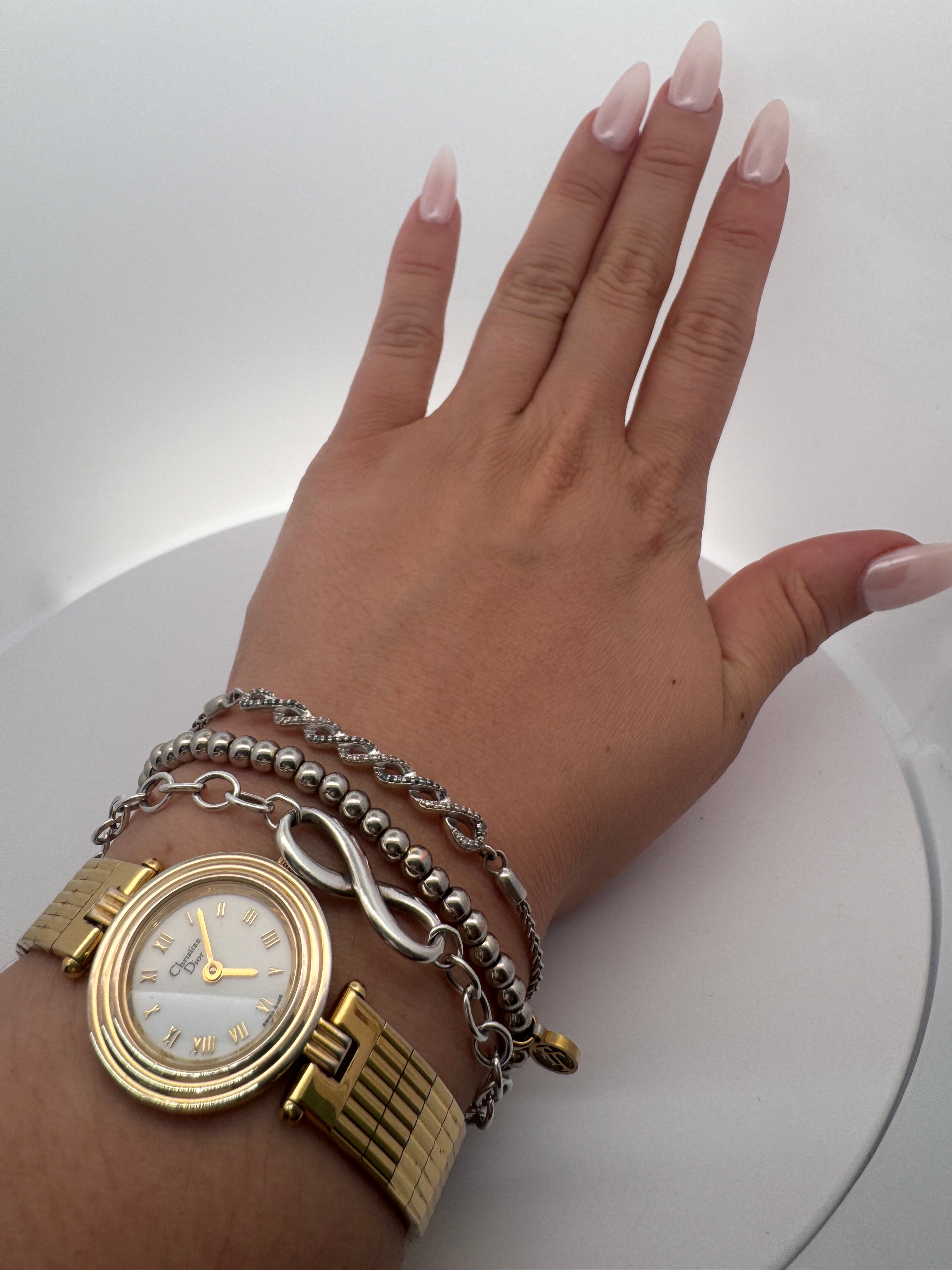Waves of Silver Adjustable Bracelet 0830286
