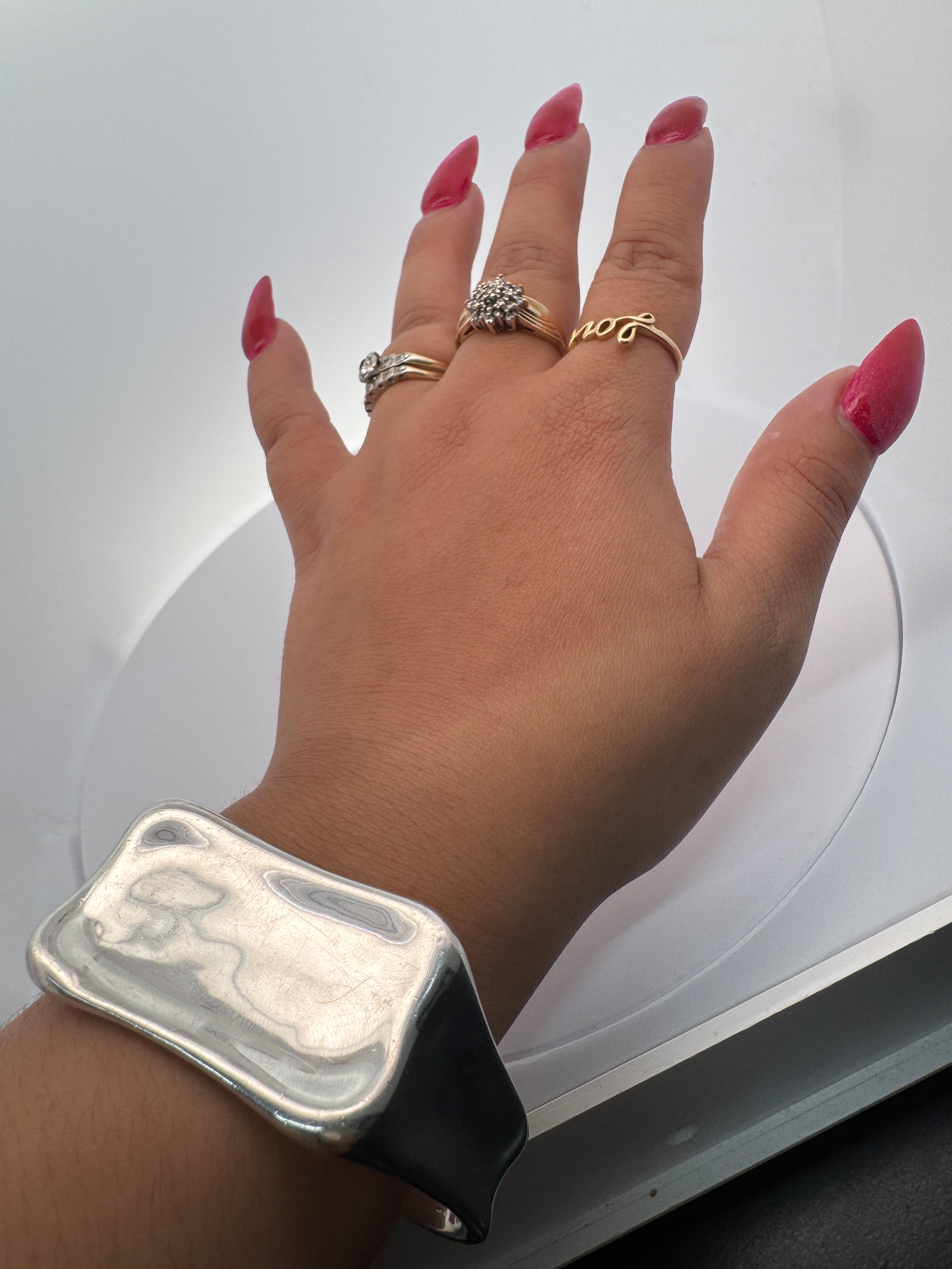 Bold Silver Cuff 0832717